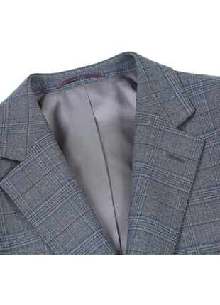 Men's Classic Fit Wool Blend Stretch Suits