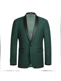 Thumbnail for Men's Slim Fit 2-Piece Shawl Lapel Tuxedo Suit