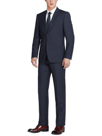 Thumbnail for Men's 2-Piece Notch Lapel 100% Wool Suit