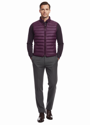 Jonathan Nylon Down Vest
