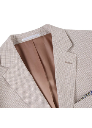 Men's Classic Fit Blazer Linen/Cotton Sport Coat
