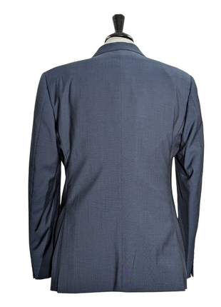 Emporio Armani G-Line Blue Notch Lapel Slim Fit 2 Button Wool Suit 42R