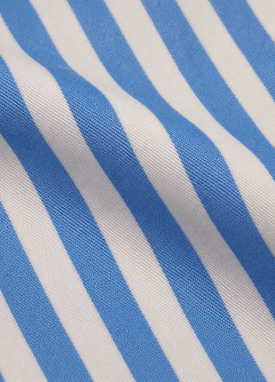 Ferrecci Pink and Blue Striped Slim Fit Cutaway Collar Cotton Dress Shirt