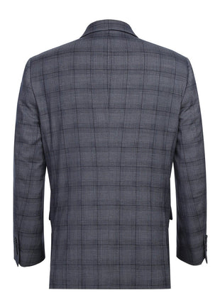Men's Classic Fit Checked Suits