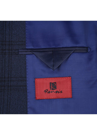 Men's Slim Fit Stretch Checked Suits
