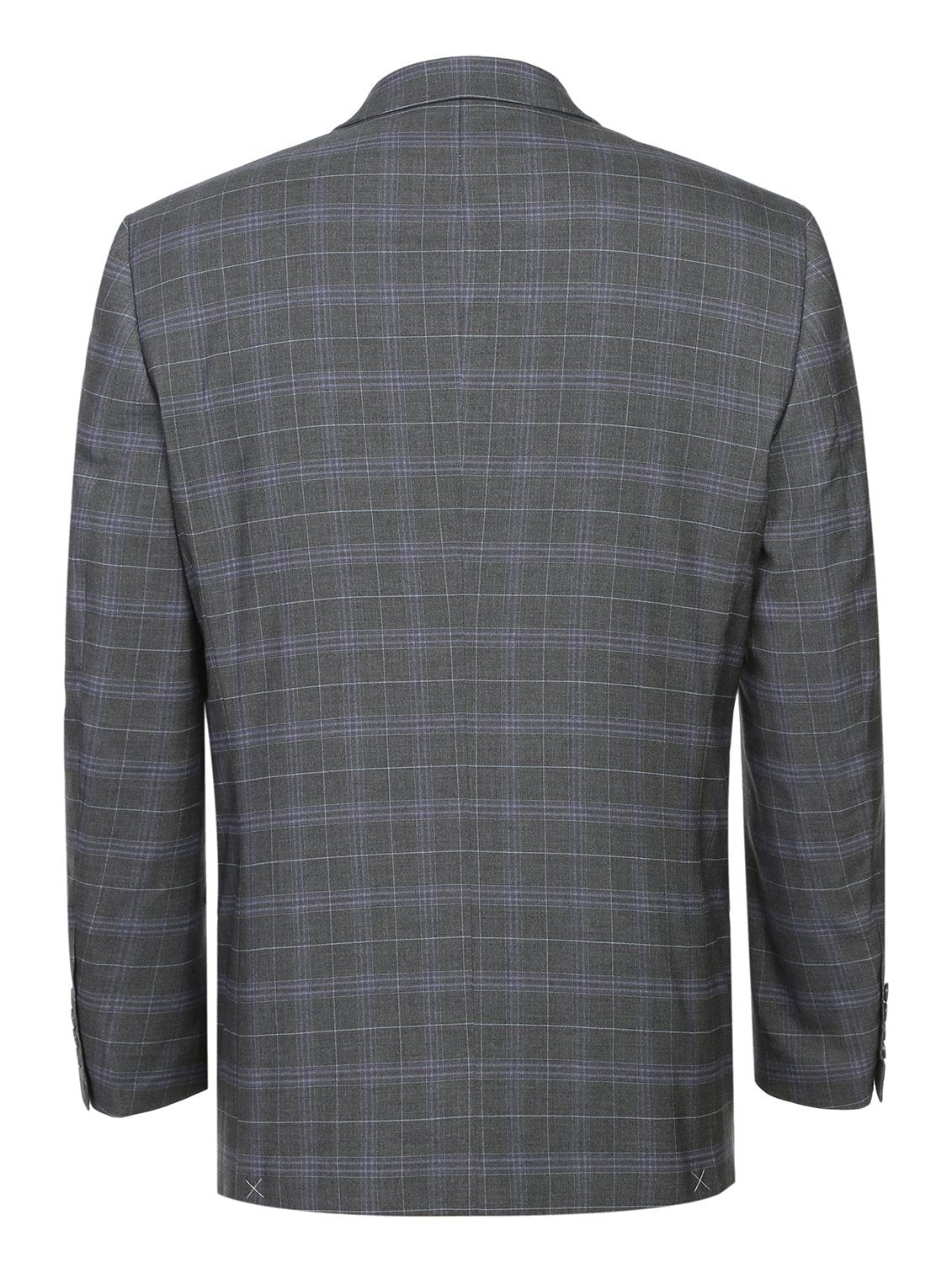 Men's Classic Fit Checked Suits