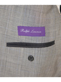 Thumbnail for Ralph Lauren Purple Label Mens 42R Drop 7 Gray Glenplaid Modern Fit 2 Piece Suit