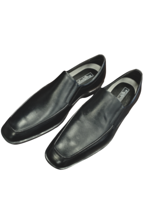 aldo mens dress loafers Alfredo Mens Black Slip-on Loafer Leather Dress Shoes – The Suit Depot
