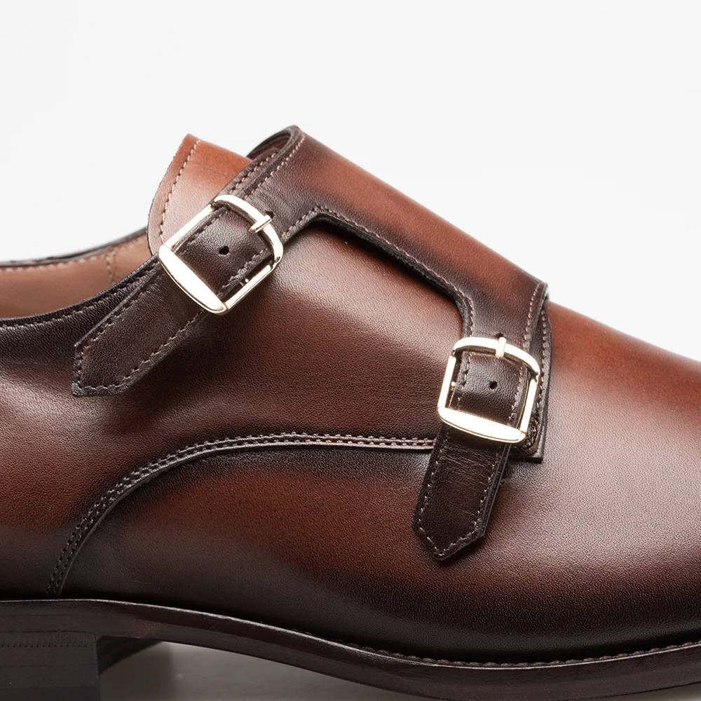 Mezlan Mens Chocolate Brown Cap Toe Double Monk Strap Leather Dress Sh The Suit Depot Mezlan Mens Chocolate Brown Cap Toe Double Monk Strap Leather Dress Sh The Suit Depot