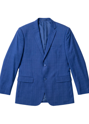 Caravelli  Blue Plaid  Notch Lapel Slim Fit 2 Piece Suit