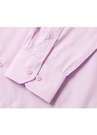 Men's Classic Fit Long Sleeve Travel Easy-Care Cotton Dress Shirt