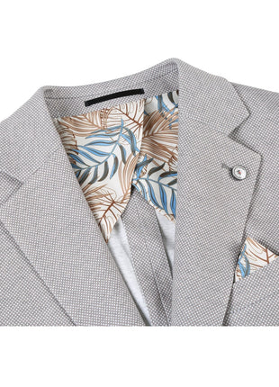 Men's Half Canvas Blazer
