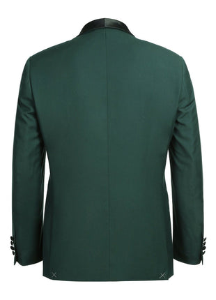 Men's Slim Fit 2-Piece Shawl Lapel Tuxedo Suit