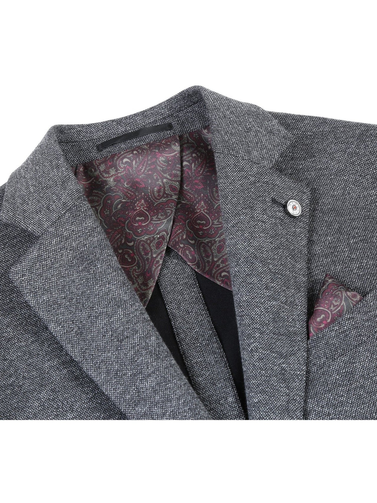 Blazer de media lona para hombre