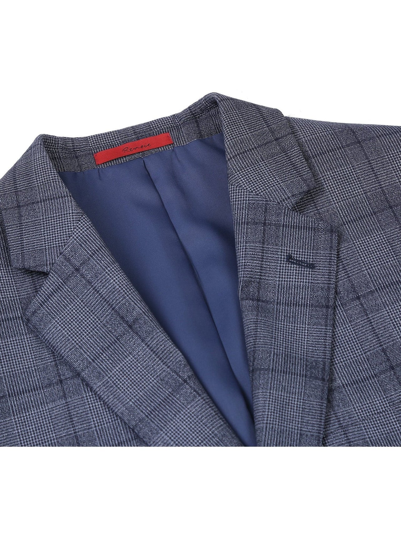 Men's Classic Fit Checked Suits