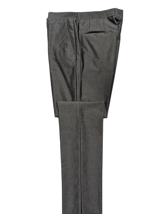 Hugo Boss Light Gray Shawl Lapel Single-Button Cotton Blend Tuxedo 42R