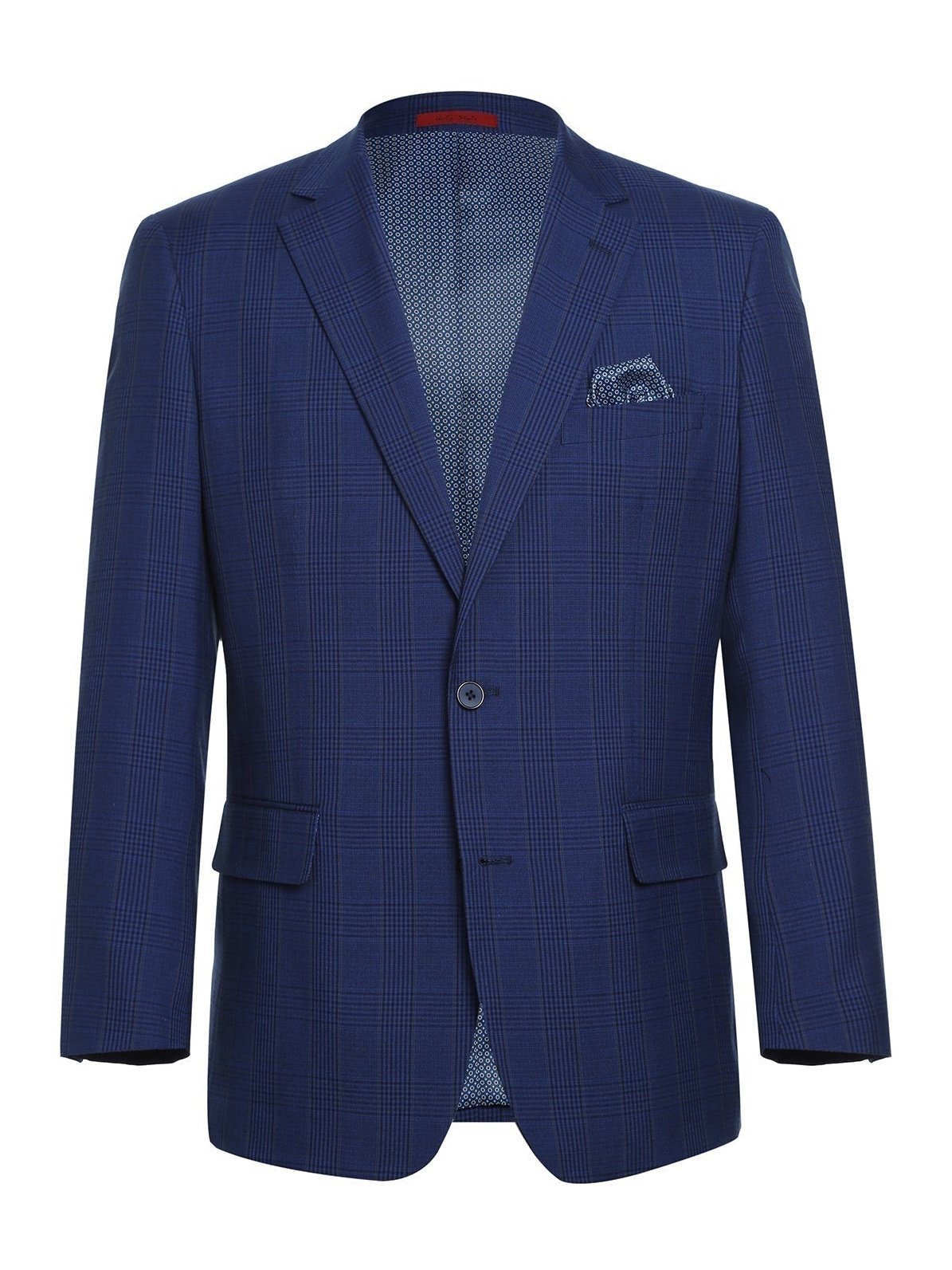 Blazer estilo ventana de corte clásico para hombre