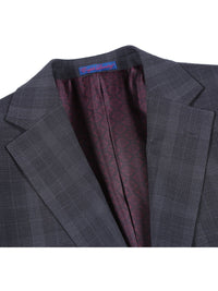 Thumbnail for English Laundry Single Breasted Two Button Checked Notch Lapel Suit