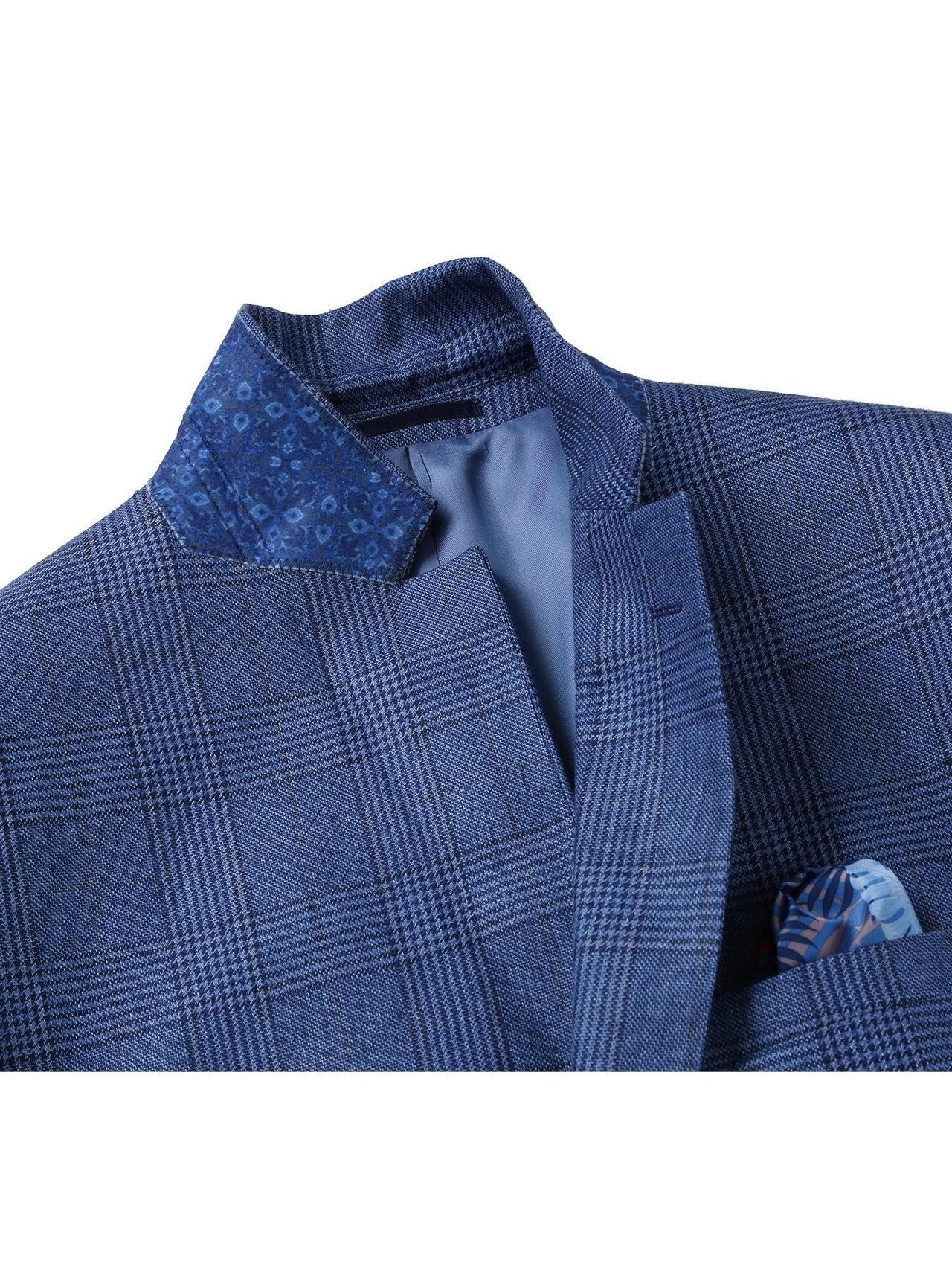 Men's Slim Fit Blazer Linen Sport Coat