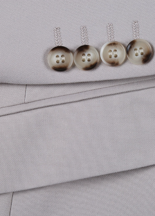 Raphael Solid Beige Notch Lapel Classic Fit Two Button Suit