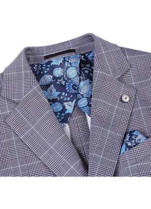 Men's Half Canvas Blazer