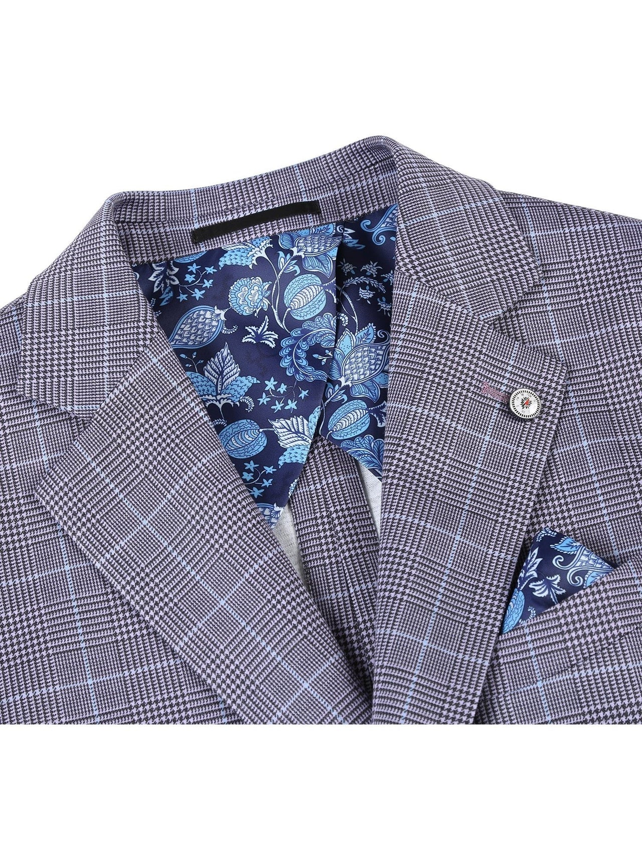 Blazer de media lona para hombre