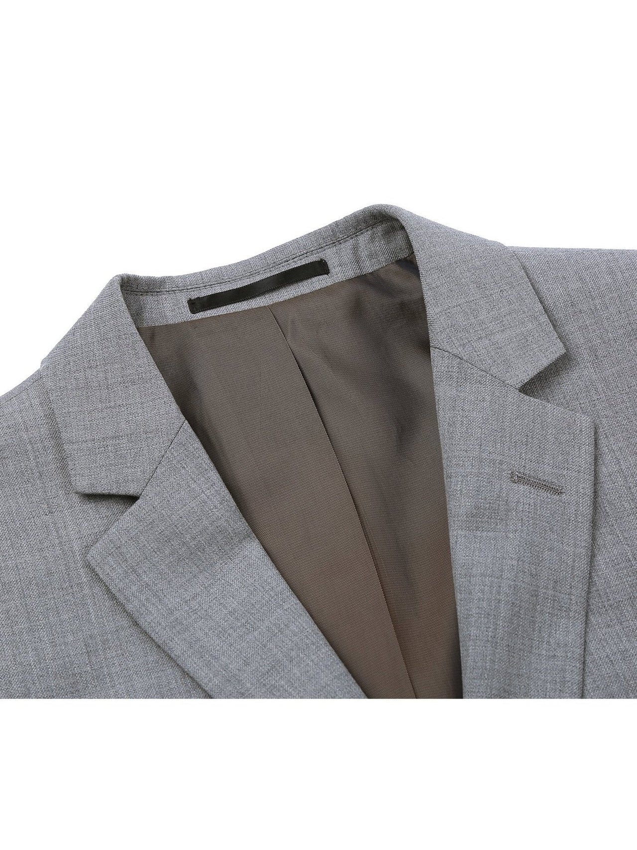 Men's 2-Piece Notch Lapel 100% Wool Suit