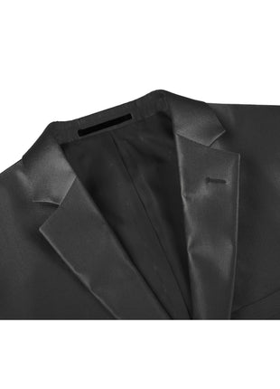 Men's Sharkskin Italian Styled Two Piece Suit