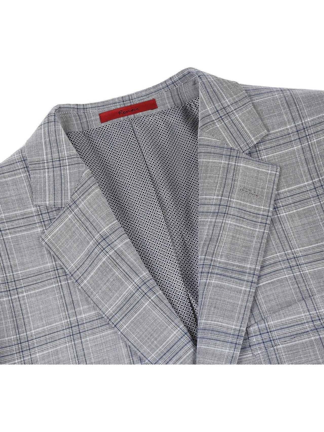 Men's Classic Fit Checked Suits