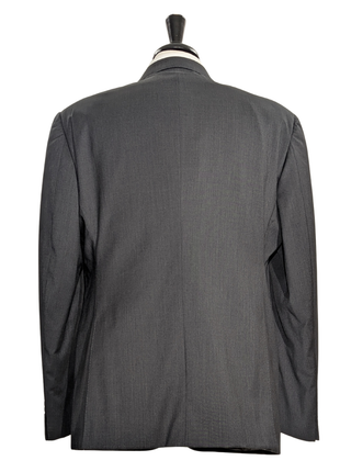 Armani Collezioni Charcoal Grey G-Line Notch Lapel Slim Fit 2 Button Wool Suit - 42R