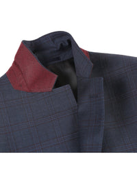 Thumbnail for Men's Slim Fit Wool Suit