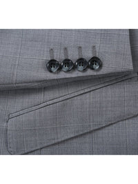 Thumbnail for Men's Classic Fit Wool Blend Stretch Checked Blazer