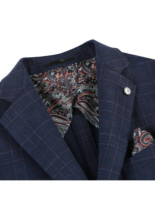Men's Half Canvas Blazer