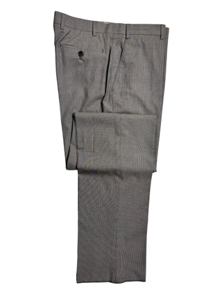 Armani Collezioni Giorgio Light Gray Micro Check Regular Fit Notch Lapels Two Button Suit 42L