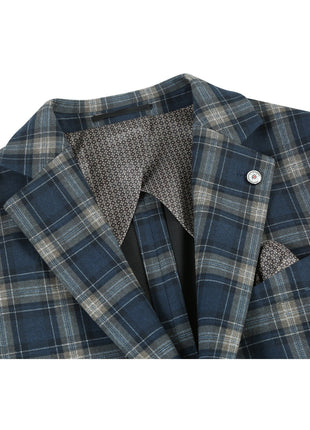 Men's Half Canvas Blazer