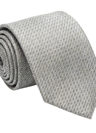 Letteriello Light Green Woven Grenadine Silk Neck Tie