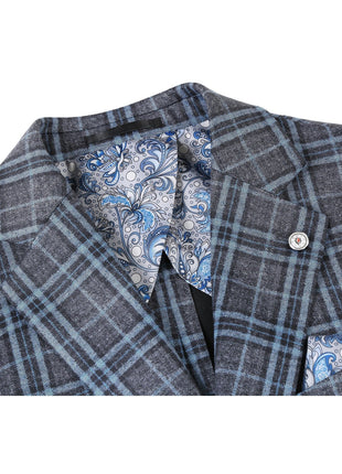 Men's Half Canvas Blazer