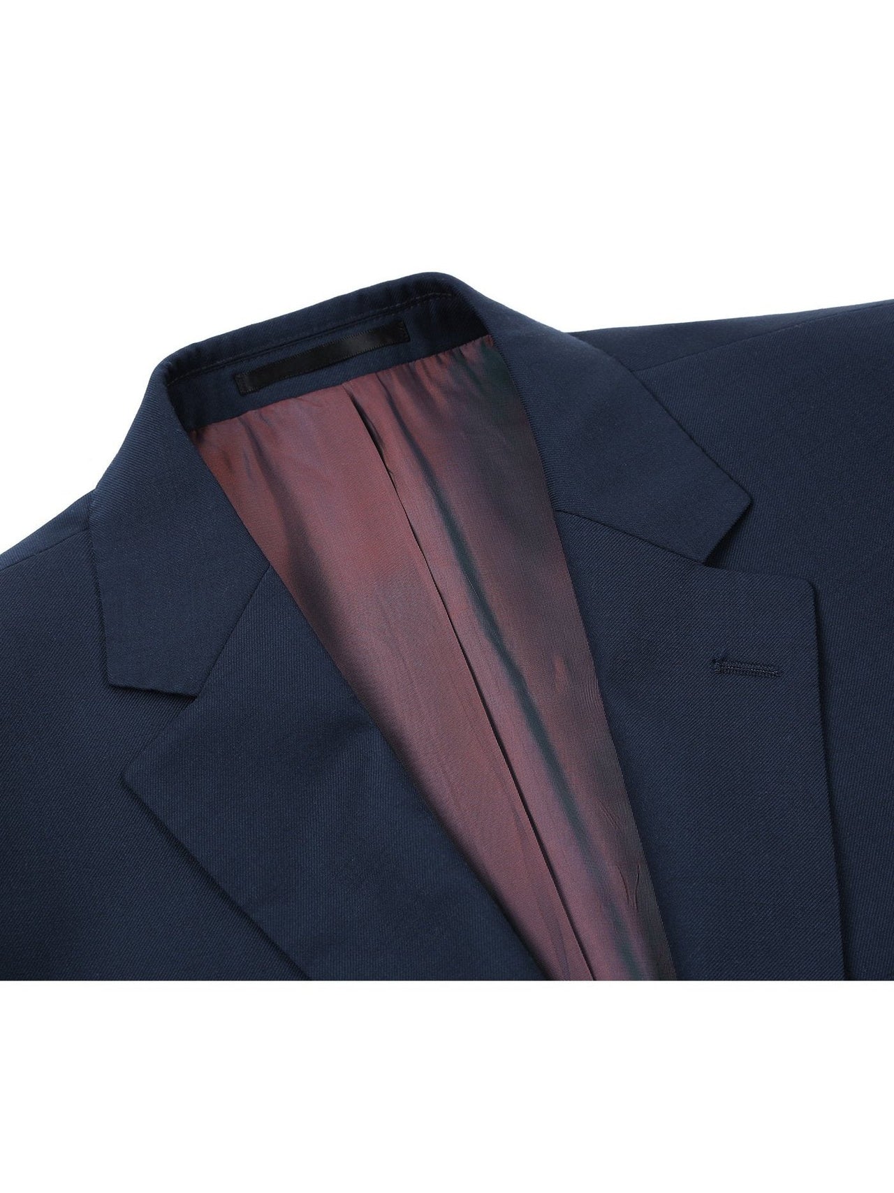 Men's 2-Piece Notch Lapel 100% Wool Suit