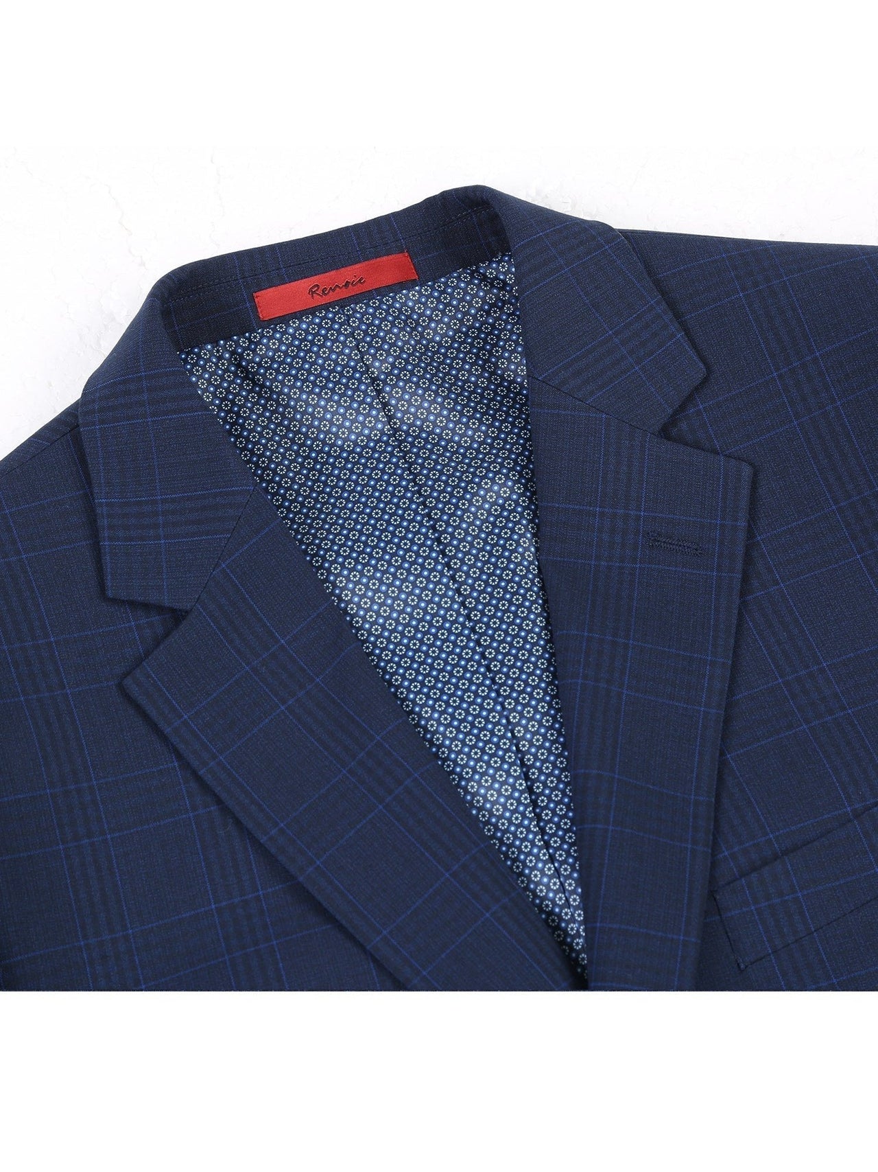 Men's Classic Fit Checked Suits