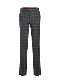 Thumbnail for Gray Check Peak Wool Suit