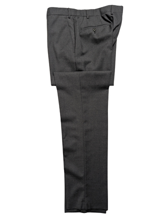 Emporio Armani G-Line Solid Gray 100% Wool Notch Lapel Slim Fit 2 Button Suit 42R