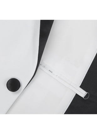 Men's Slim Fit 2-Piece Shawl Lapel Tuxedo Suit