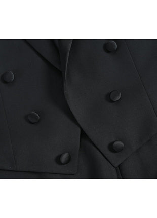 Men's Classic Fit Peak Lapel Full Dress Tuxedo
