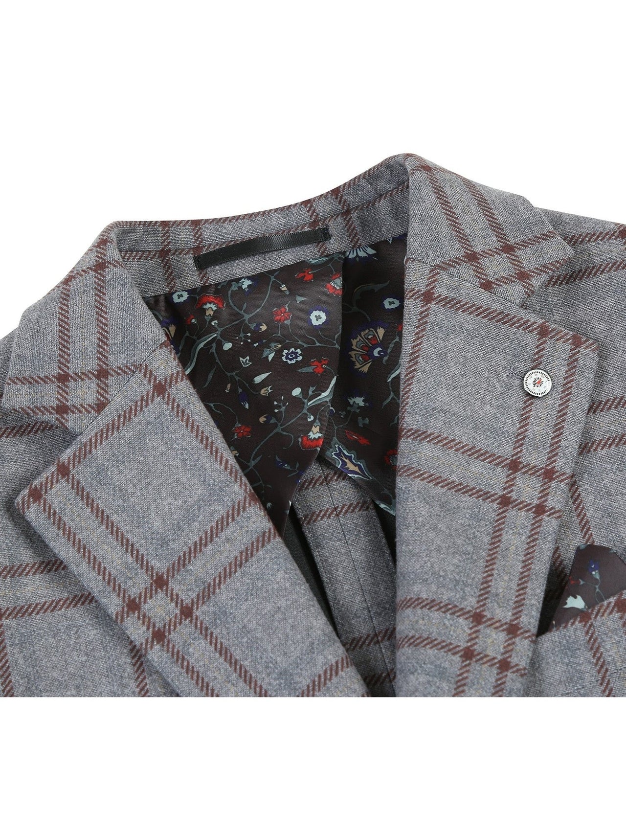 Blazer de media lona para hombre