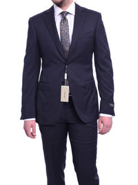Thumbnail for Canali Mens Navy 38R Drop 7  Slim Fit 100% Wool 2 Piece Suit