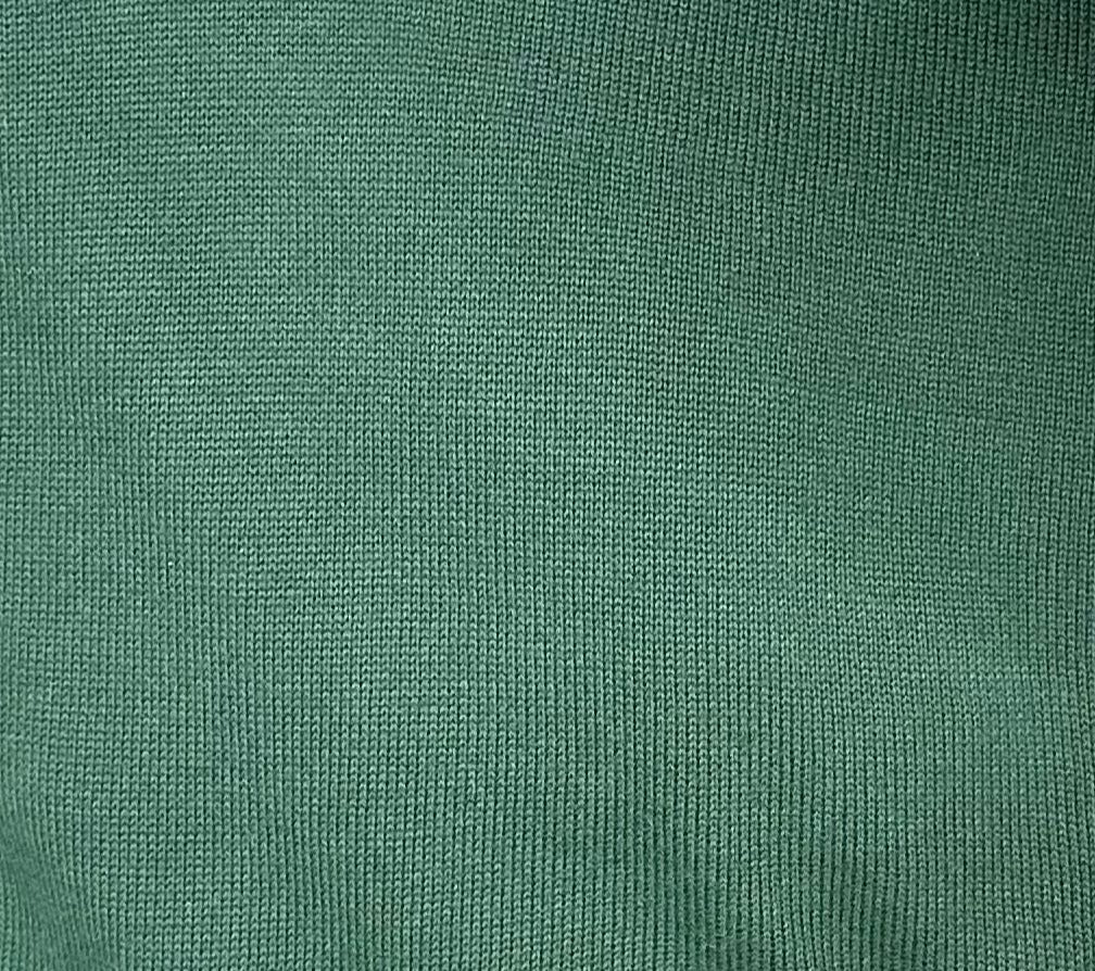 Arthur Black Men&#39;s Solid Hunter Green Pullover Cotton Blend Turtleneck Sweater