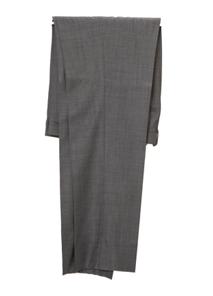 Canali 1934 Mens 42R Drop 8 Gray Sharkskin 100% Wool Slim Fit 2 Piece Suit - The Suit Depot