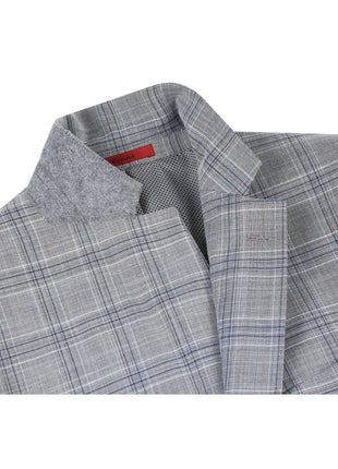 Men's Classic Fit Checked Suits