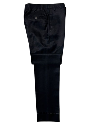 Corneliani Mens Black Textured Fully-Canvassed Shawl Lapel Classic Fit 3-Piece Tuxedo Suit - 36S