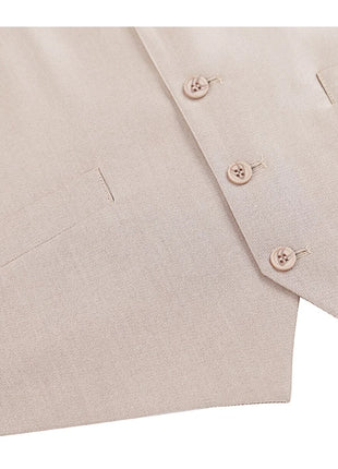 Men's Classic Fit Sharkskin Suit Vest